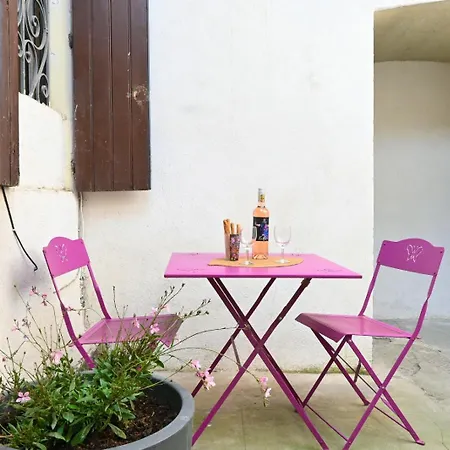 Apartamento T2 Cosy Avec Clim Cour Charme & Fraicheur A *